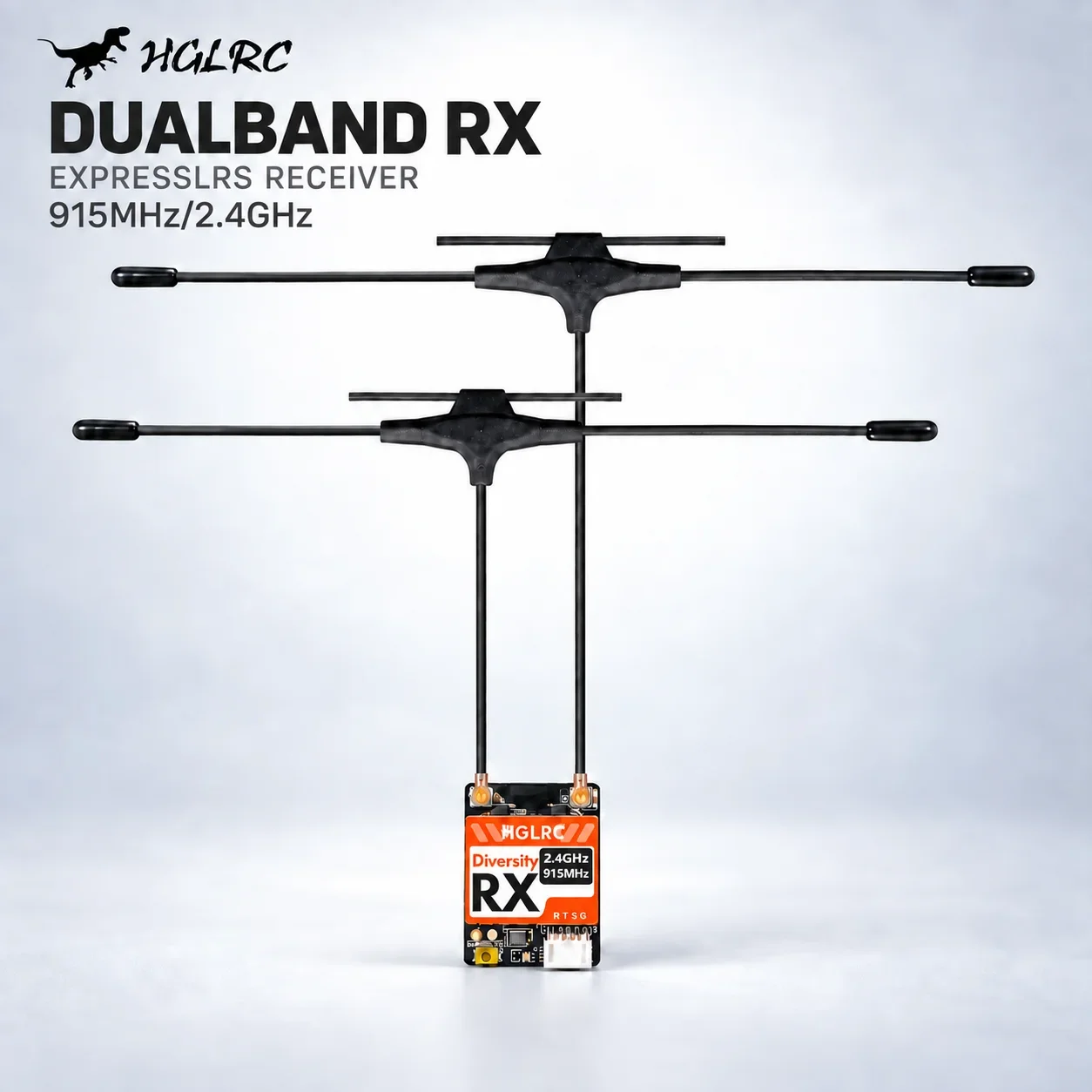 Antenna 2.4Ghz - Receptor HGLRC Dualband RX ExpressLRS 915MHz