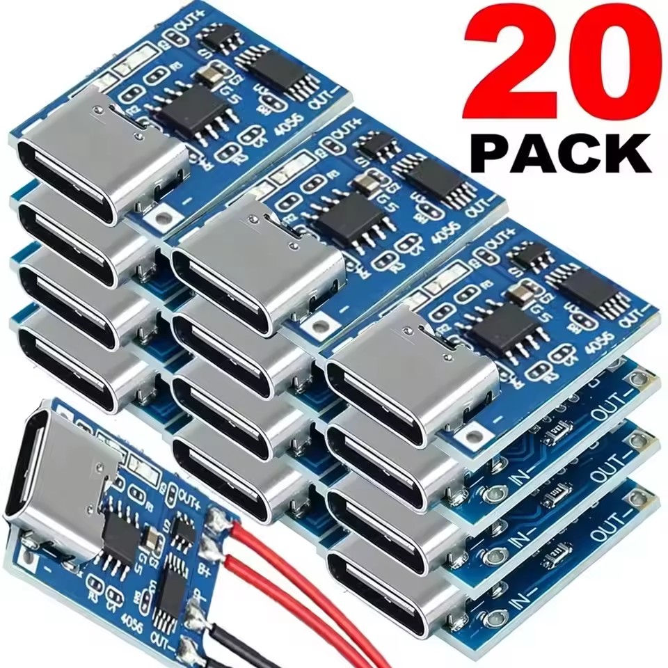 Usb C Cable - 20-1 Peças Placa de Carregamento Tipo