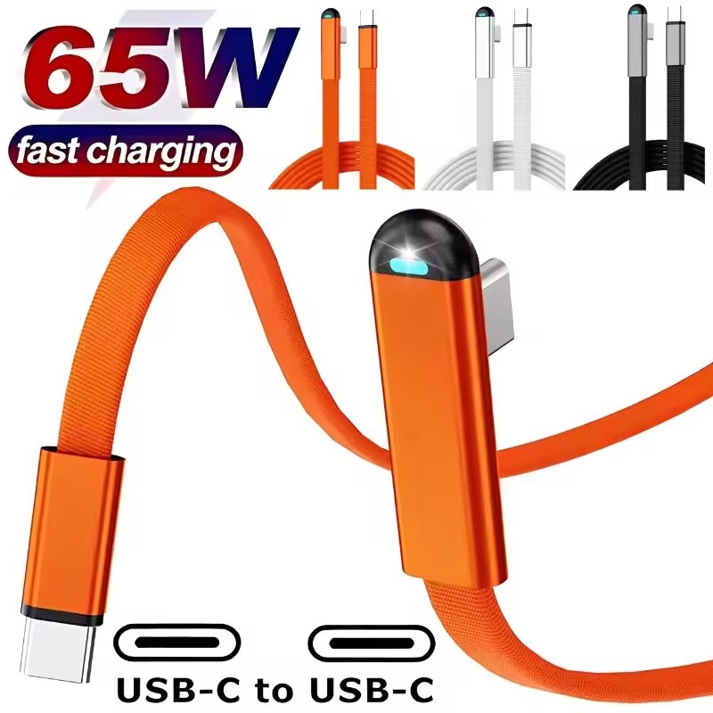 Usb C Cable - Cabo Trançado de Super Carregamento USB