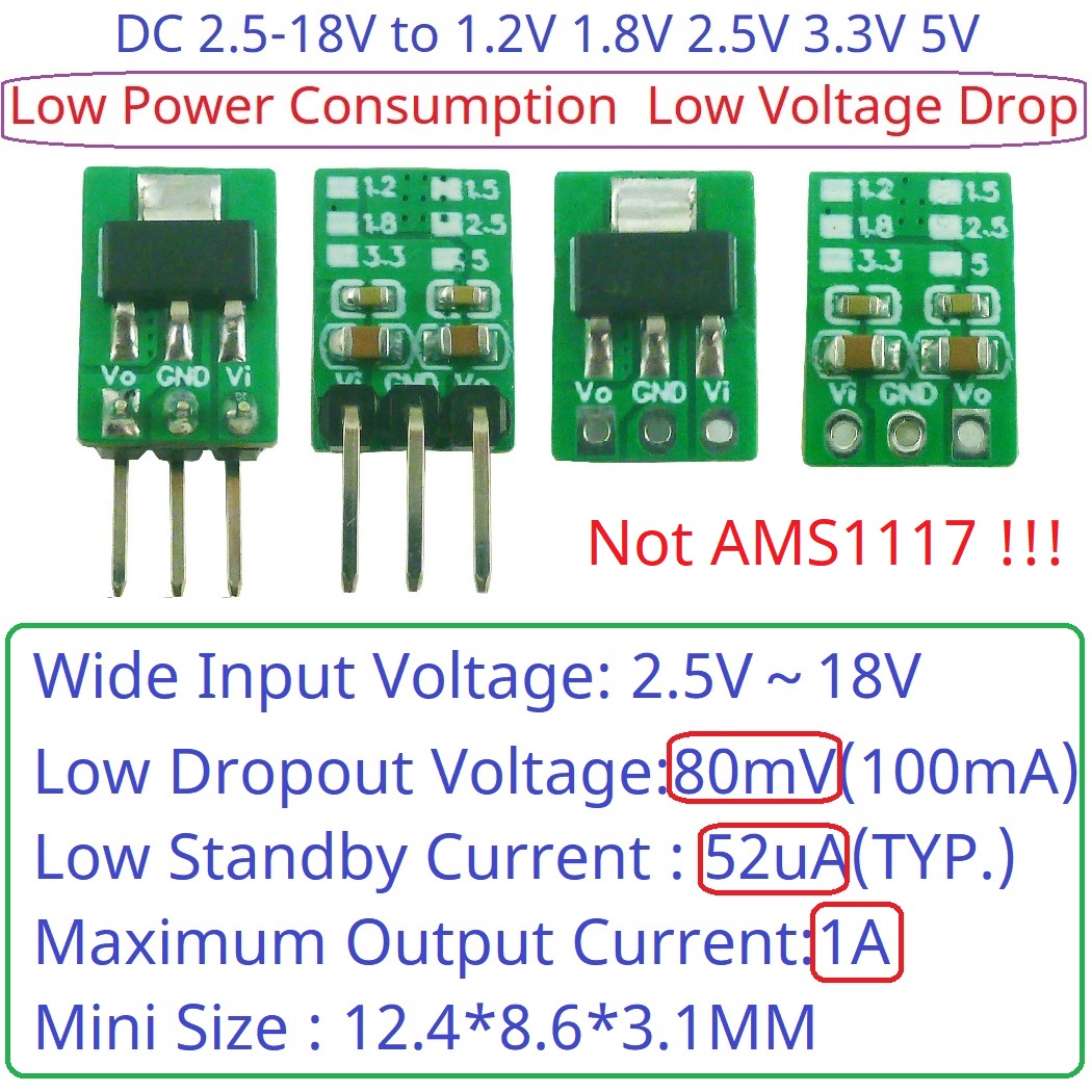 Esp32 Step Down Buck - Módulo LDO Buck Step-Down de Baixa