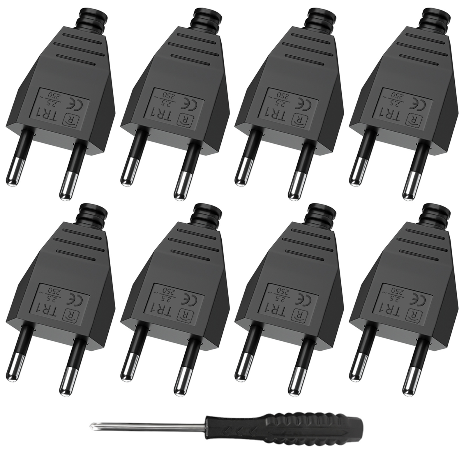Ipex Connector - 4/6/8 pces adaptador de tomada da