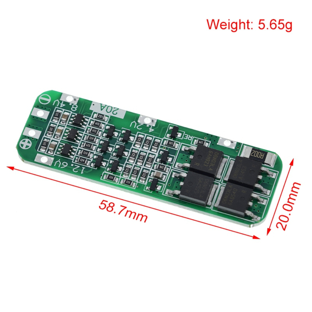 Li Ion Charger Module - 3s 20a bateria de lítio li-ion