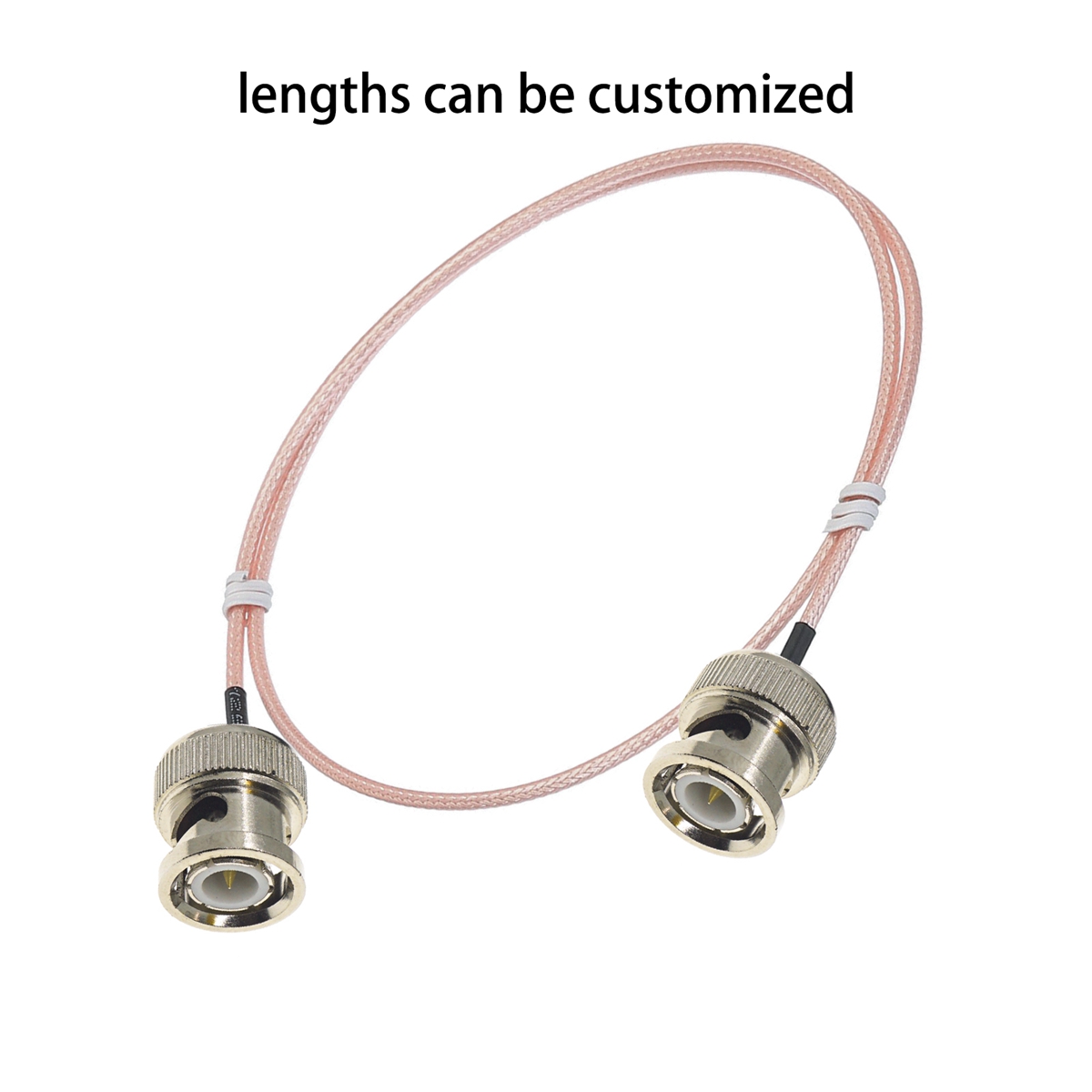 Jumper Wire Kit - RF Coaxial Brass Copper WIFI Cable,