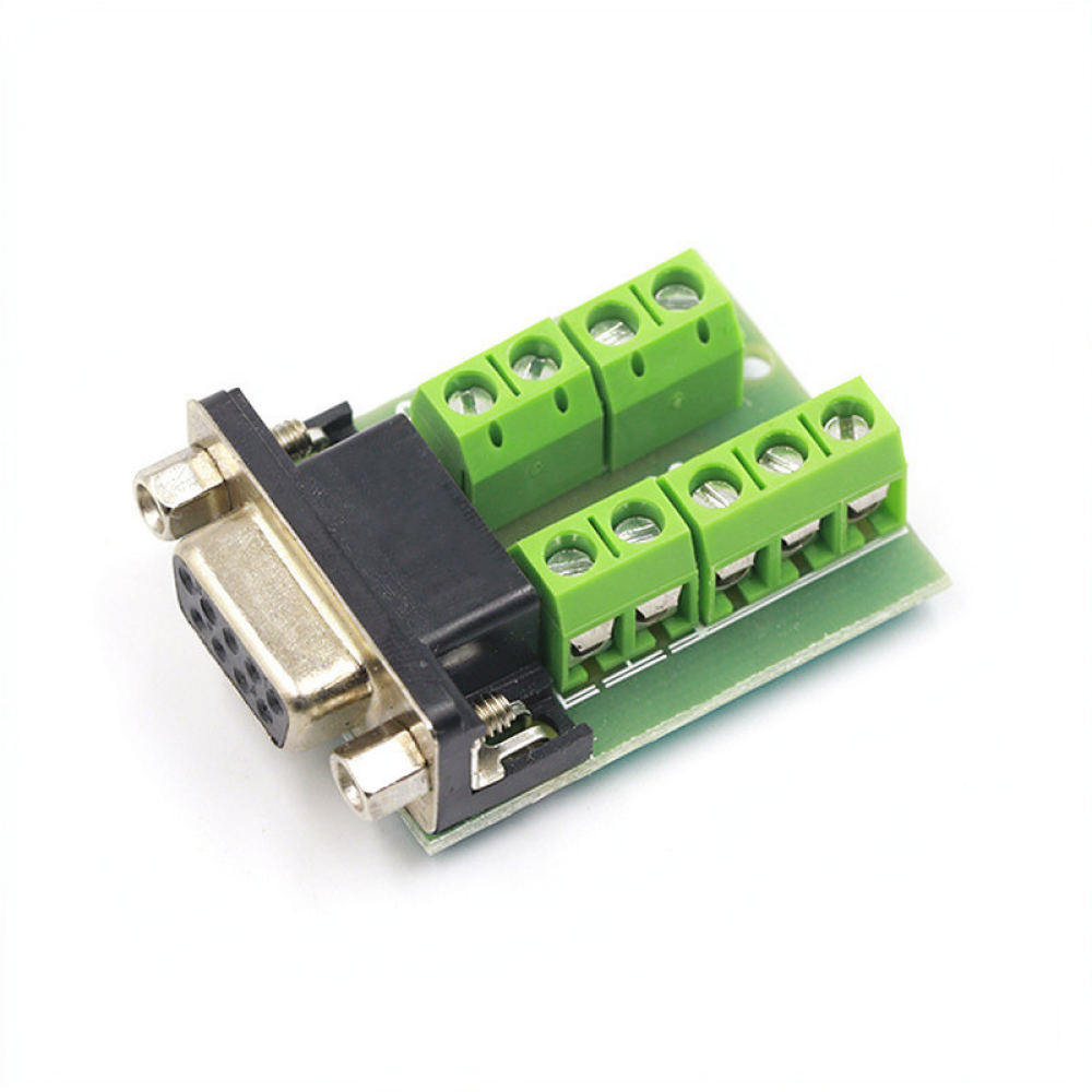 Screw Terminal Block - Conector DB9 sem solda para adaptador
