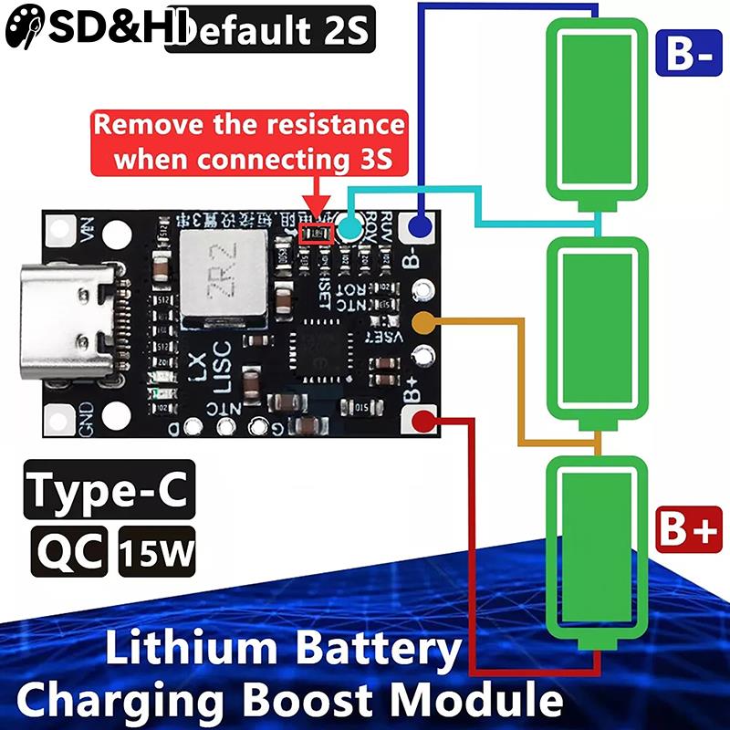 Placa do carregador do impulso - Li Ion Charger Module avaliação e preço