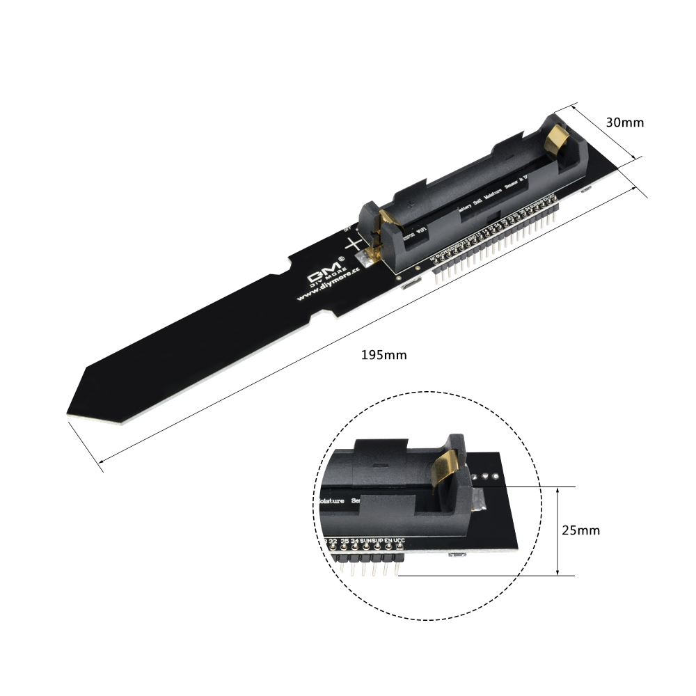 Módulo de temperatura, umidade - Esp32 Battery Holder Lipo avaliação e preço