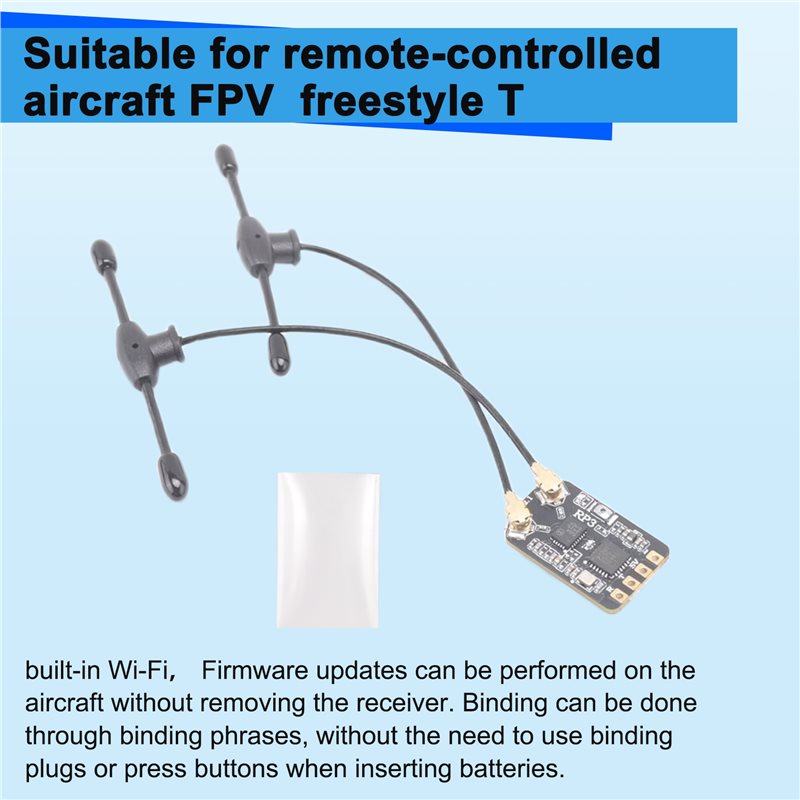 Receptor Nano BEDW-RP3 com Ant - Antenna 2.4Ghz avaliação e preço