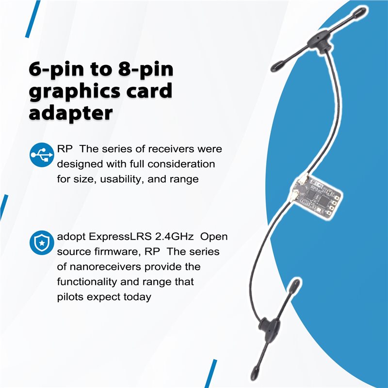 Receptor Nano BEDW-RP3 com Ant - Antenna 2.4Ghz avaliação e preço