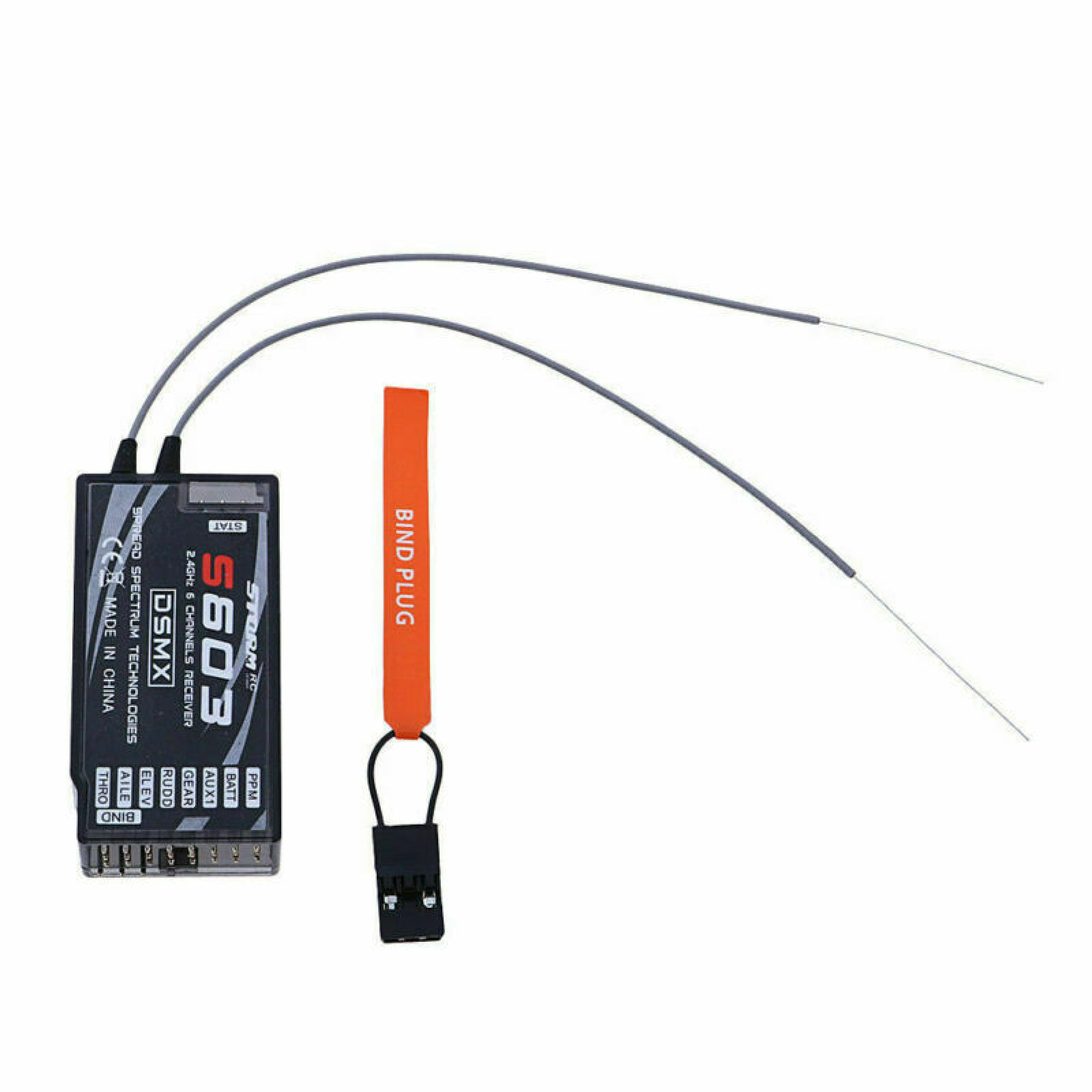 Receptor 6CH 2.4GHz PPM S603 c - Antenna 2.4Ghz avaliação e preço