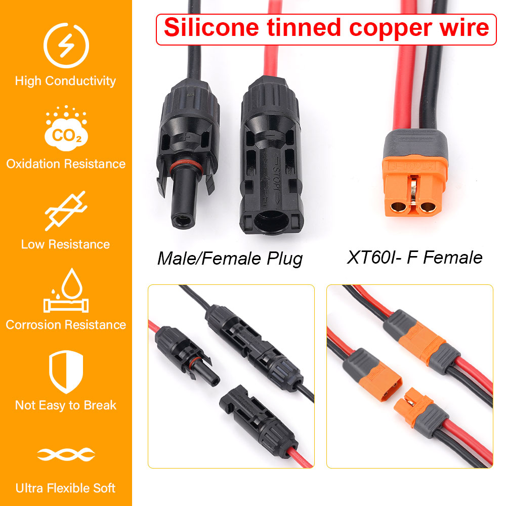 Conector solar de 1/2/3m para  - Ipex Connector avaliação e preço