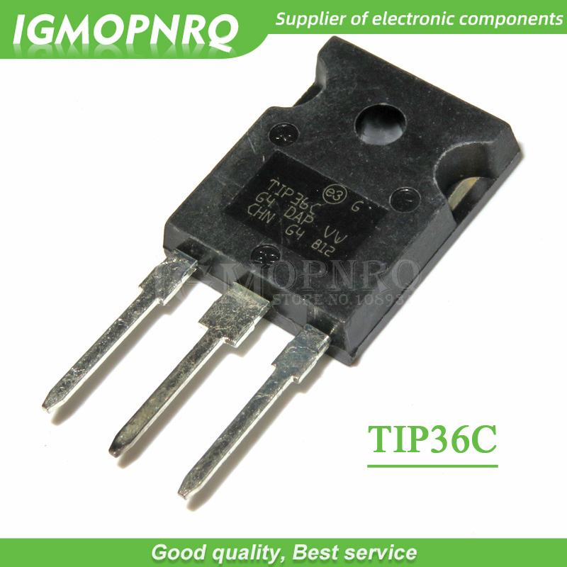 10 peças tip36c to-247 tip36 T - Perfboard avaliação e preço