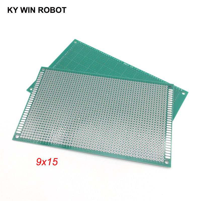 1 pces 9x15cm 90x150mm único l - Pcb Prototyping Board avaliação e preço