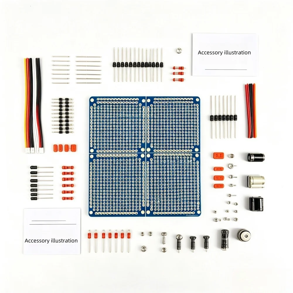 Placa PCB 4 em 1 com encaixe,  - Perfboard avaliação e preço
