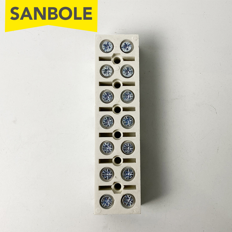 10 pces 80a/7p terminais termi - Screw Terminal Block avaliação e preço