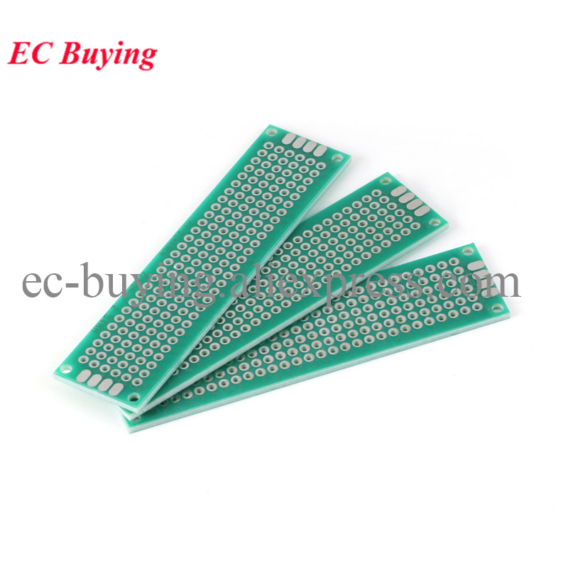 10 pçs/lote 2x8cm protótipo de - Pcb Prototyping Board avaliação e preço
