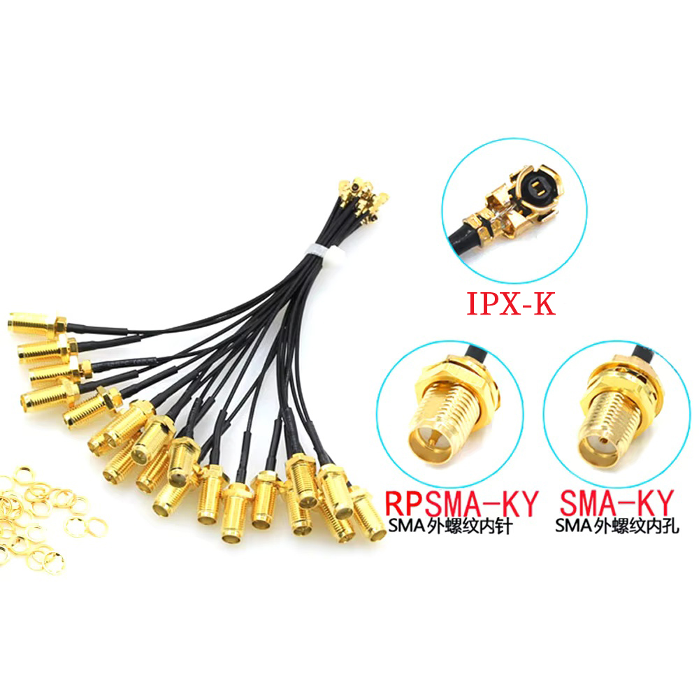 5 pces RP-SMA fêmea para u. fl - Ipex Connector avaliação e preço