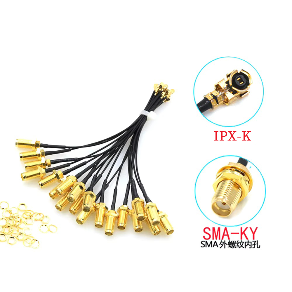 5 pces RP-SMA fêmea para u. fl - Ipex Connector avaliação e preço