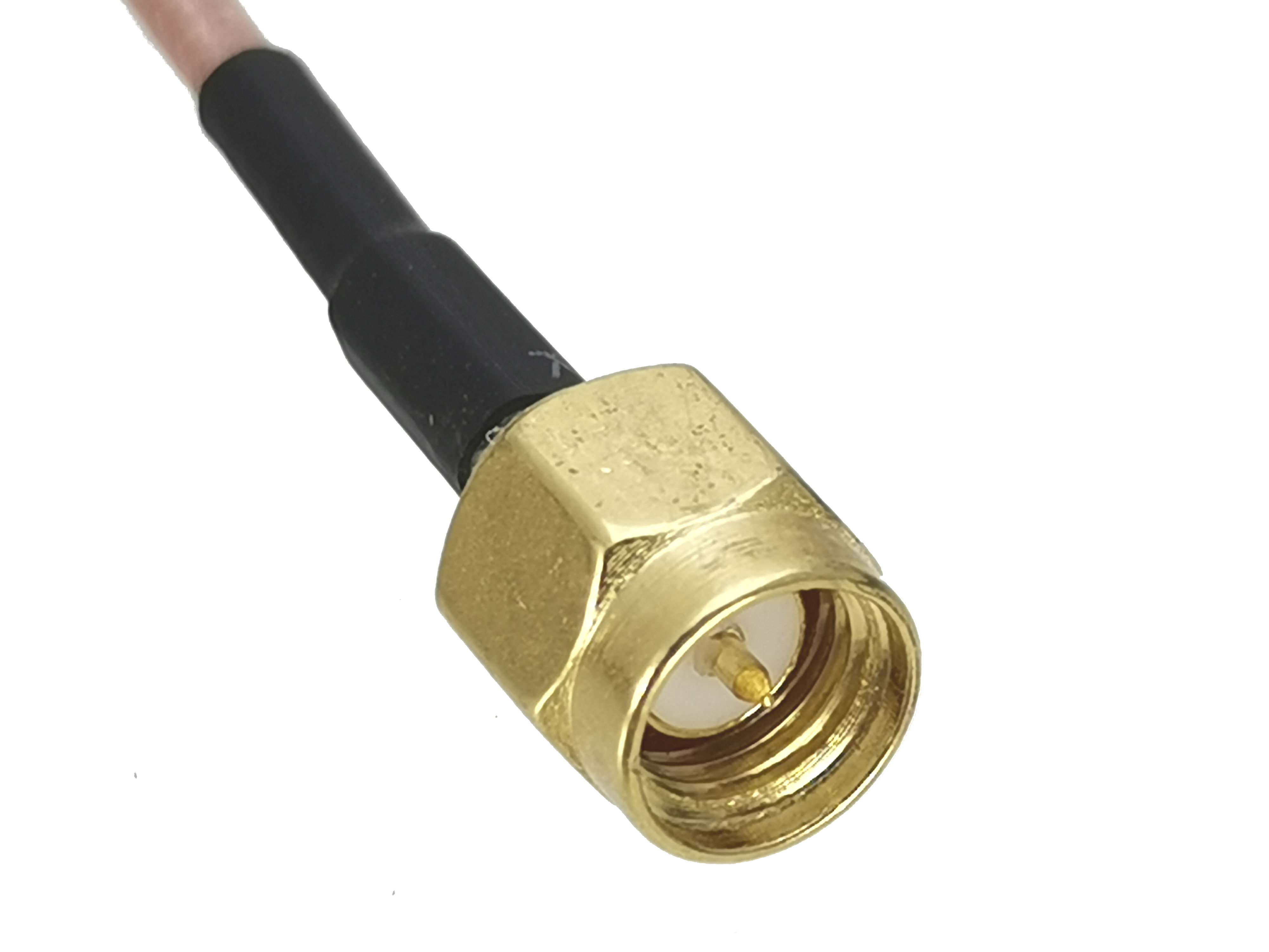 1 peça rg316 rf trança mcx plu - Jumper Wire Kit avaliação e preço
