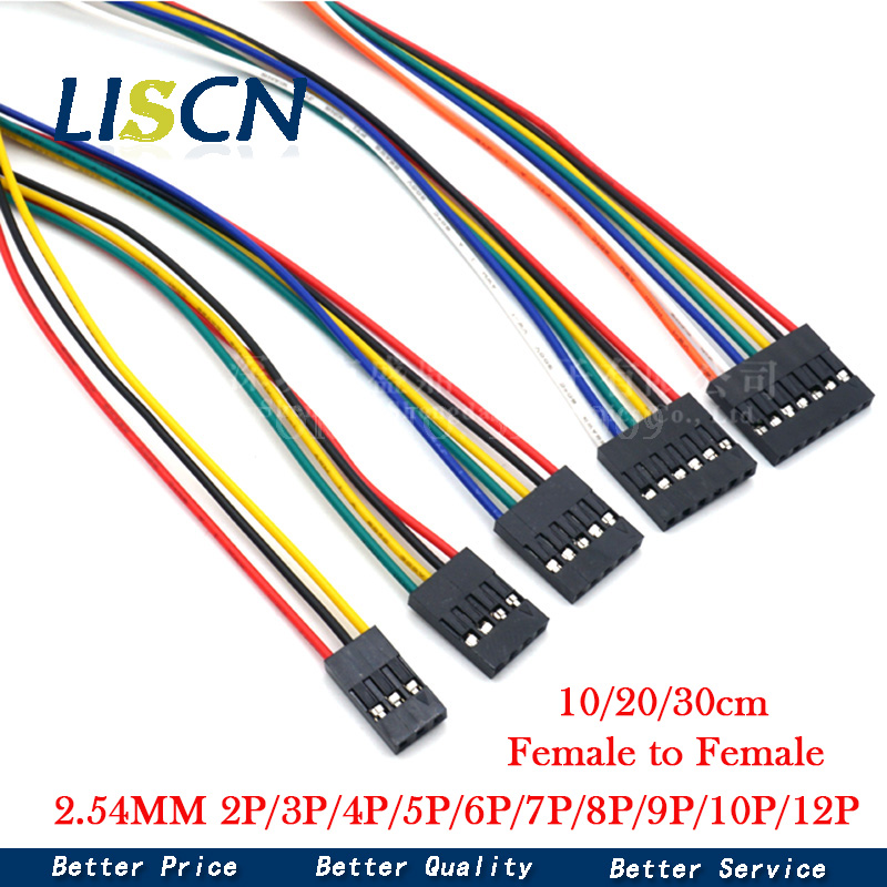 5 peças 2.54 fio 2.54mm linha  - Jumper Wire Kit avaliação e preço
