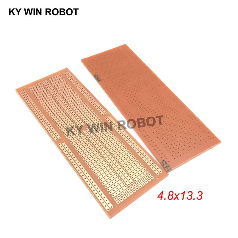 1 peça diy 4.8*13.3cm protótip - Pcb Prototyping Board avaliação e preço