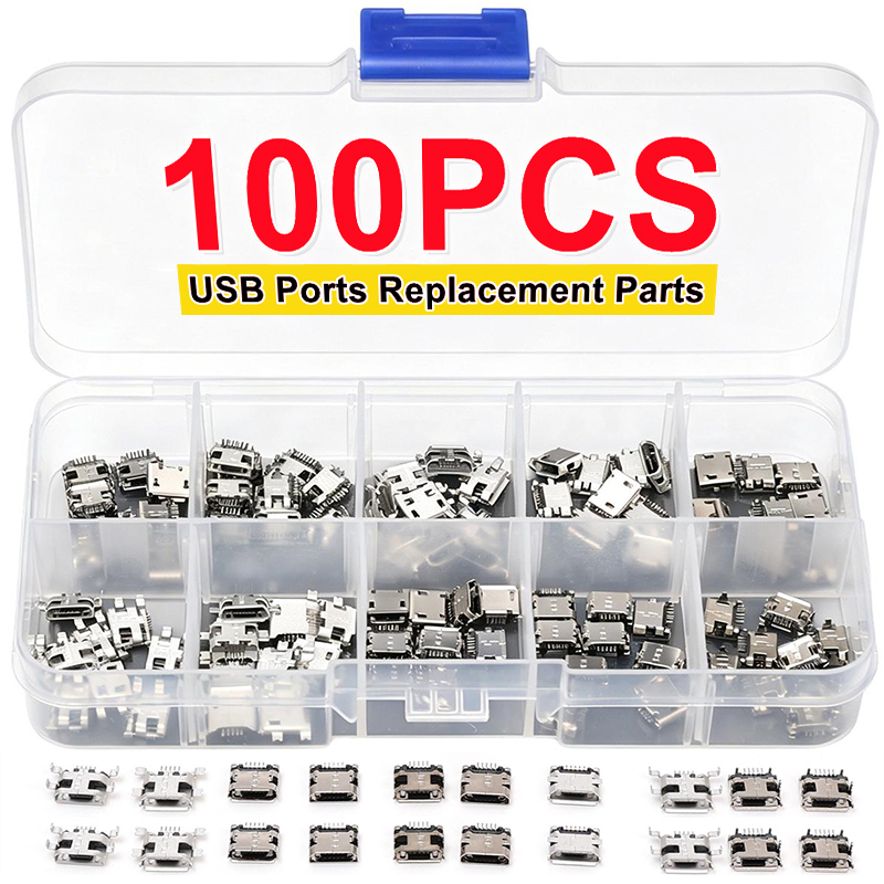 100 Peças/Pacote, 10 Tipos de  - Micro Usb Cable avaliação e preço