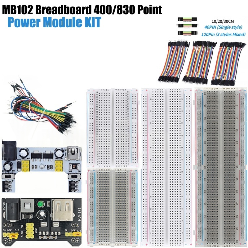 MB-102 mb102 placa de ensaio 4 - Breadboard 400 Point avaliação e preço