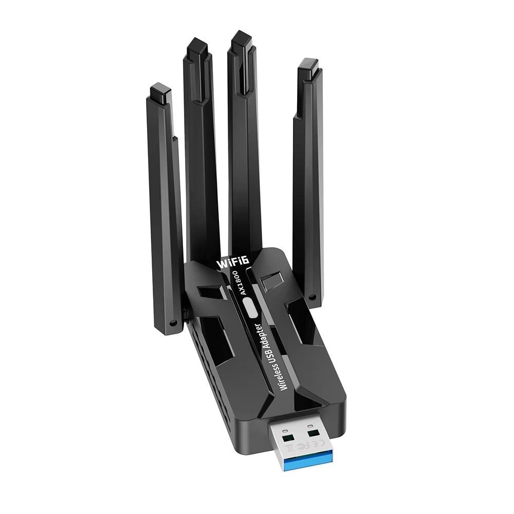 Adaptador USB WiFi 6 1800Mbps  - Antenna 2.4Ghz avaliação e preço