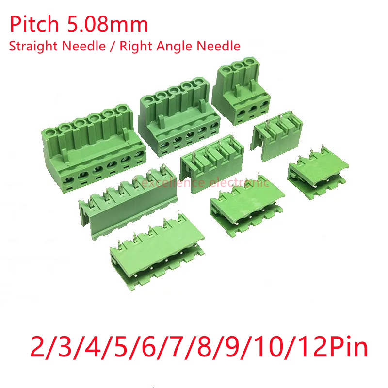 5 pares 5.08mm bloco terminal  - Screw Terminal Block avaliação e preço