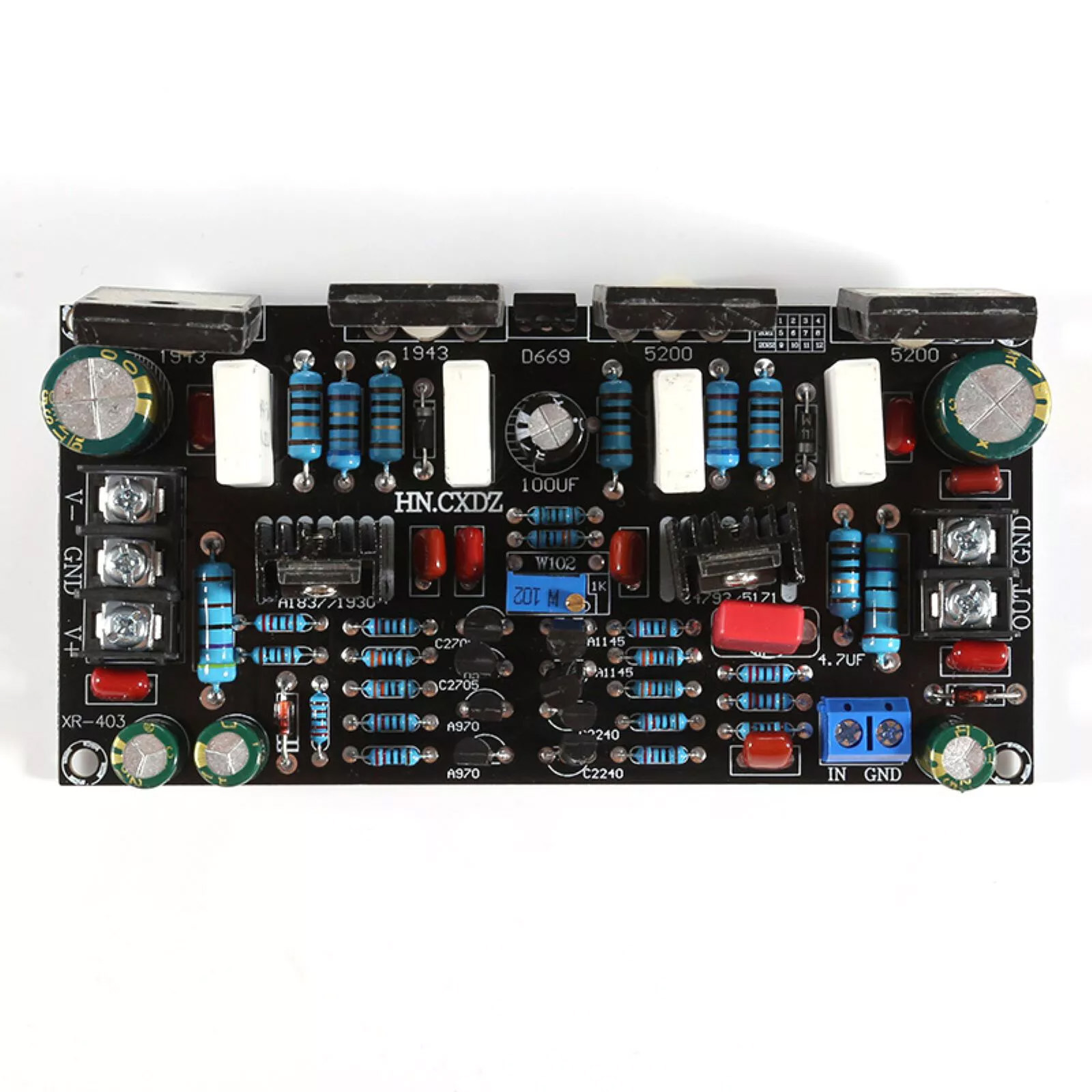 Placa amplificadora de potênci - Proto Board avaliação e preço